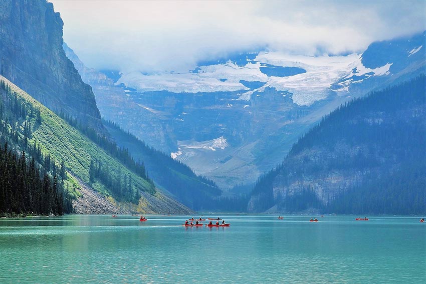 Der See Lake Louise