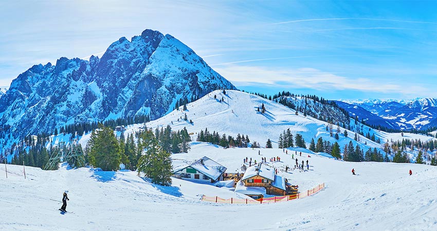 Skifahren in Östrreich
