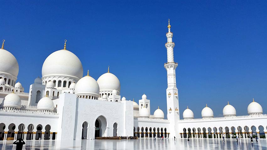 Moschee in Abu Dhabi