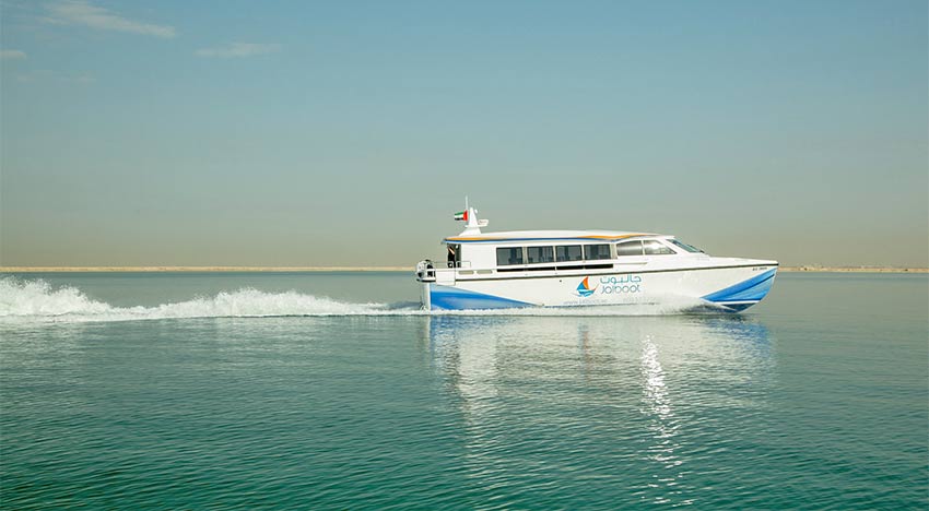 Segelboot in Abu Dhabi