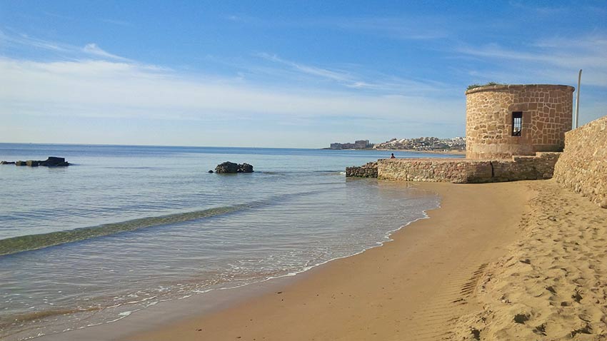 Strand an der Costa Blanca