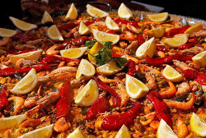 Spanische Küche - Paella