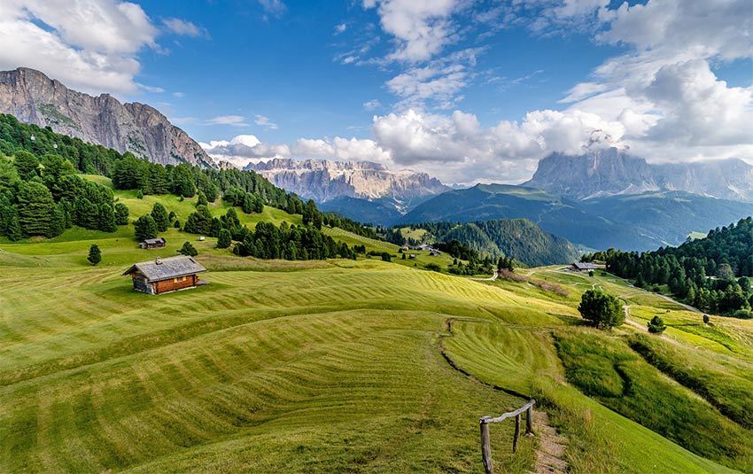 Berglandschaft in Italien