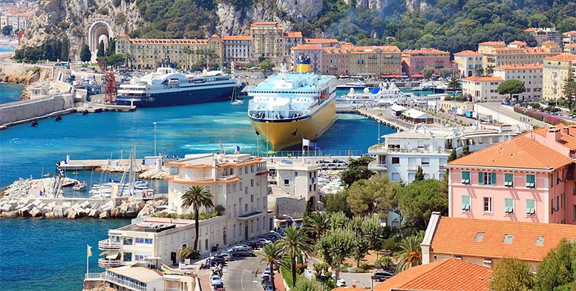 Côte d'Azur bei Nizza
