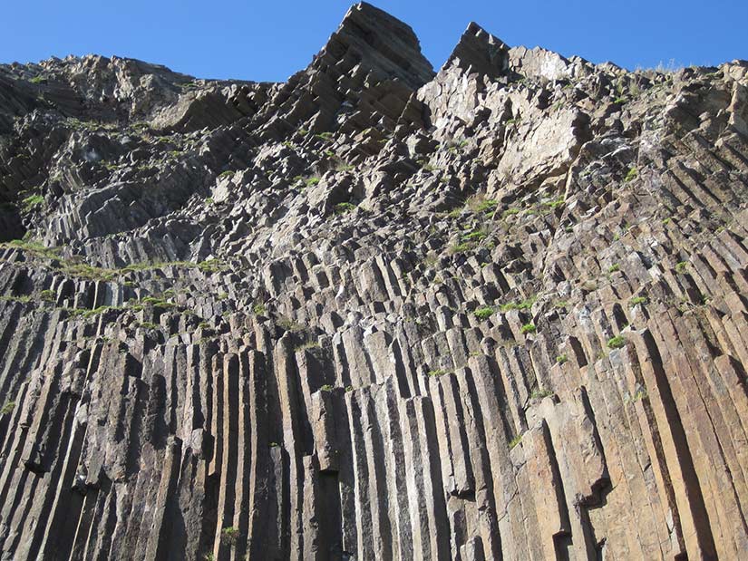 Pico de Ana Ferreira - Basaltformationen auf Porto Santo