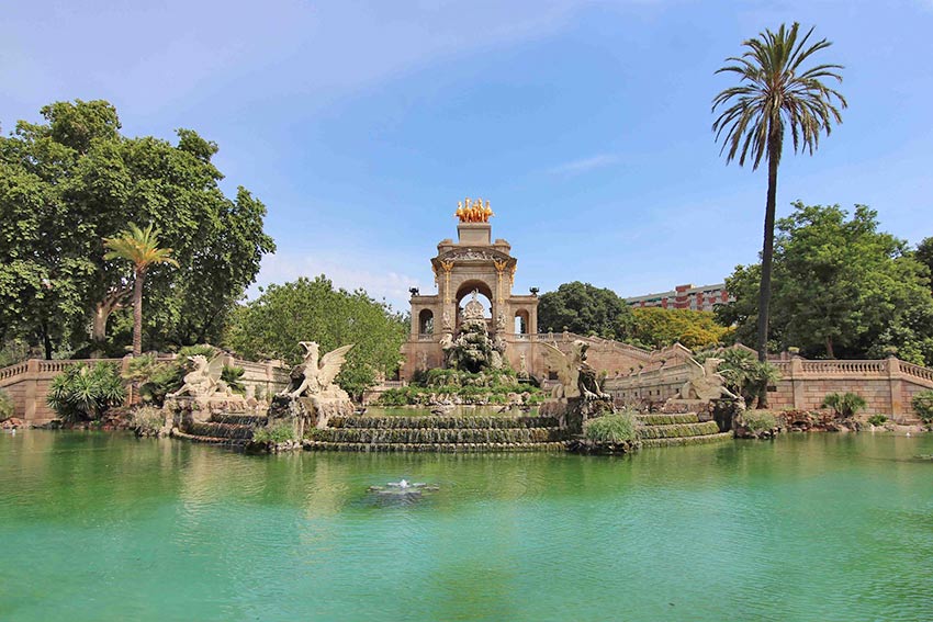 Parc de la Ciutadella in Barcelona