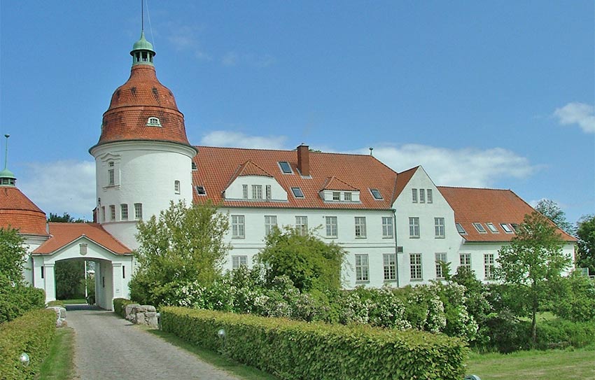 Dänische Südseeinseln - Schloss auf Alsen