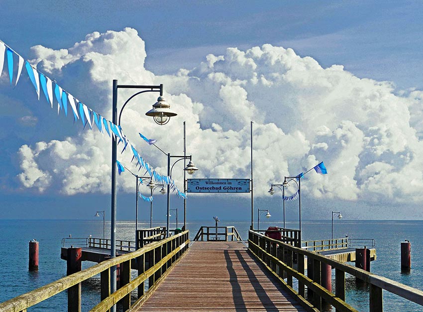 Seebrücke in Göhren